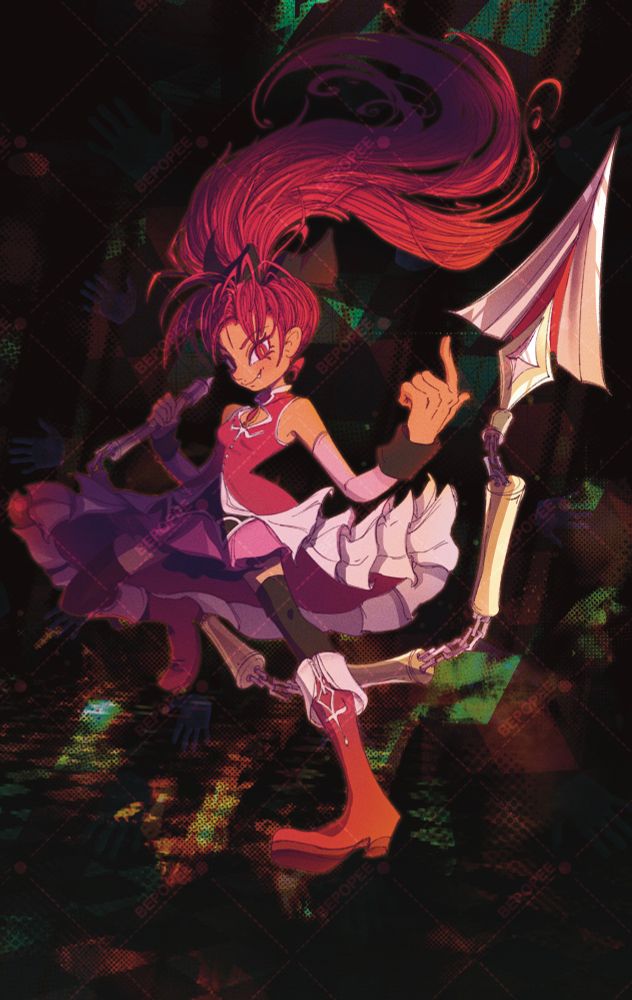 Illustration of anime character Kyoko