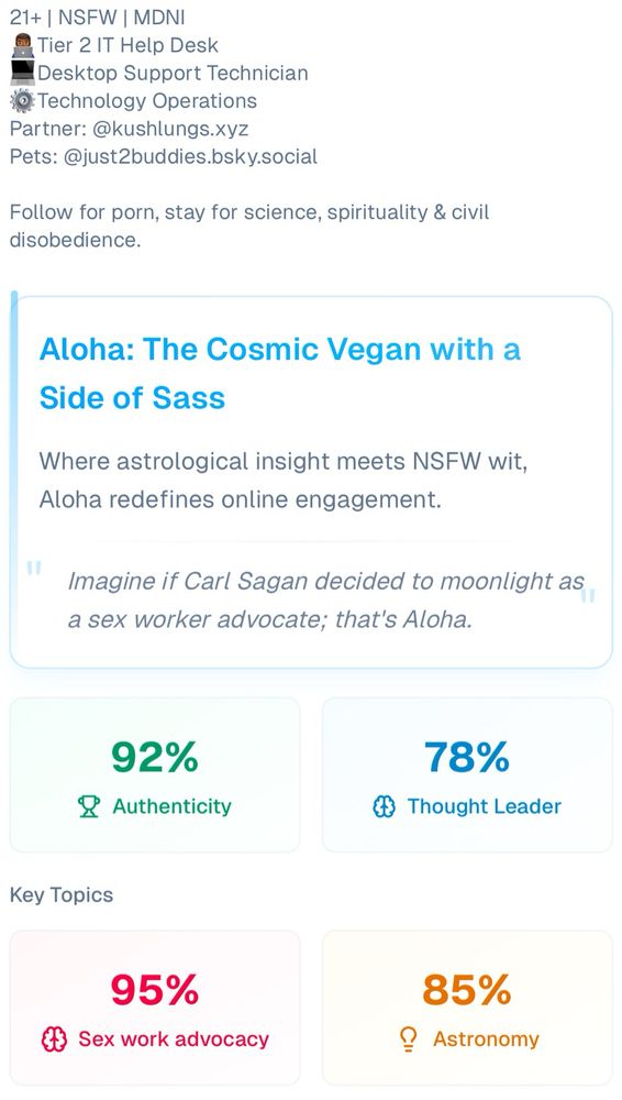 a screenshot of a roast from blueskyroast