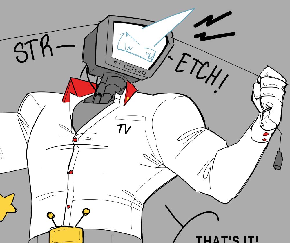 tenna pulling on his antennas. no, dont do that baby boy, youre so sexy haha :(