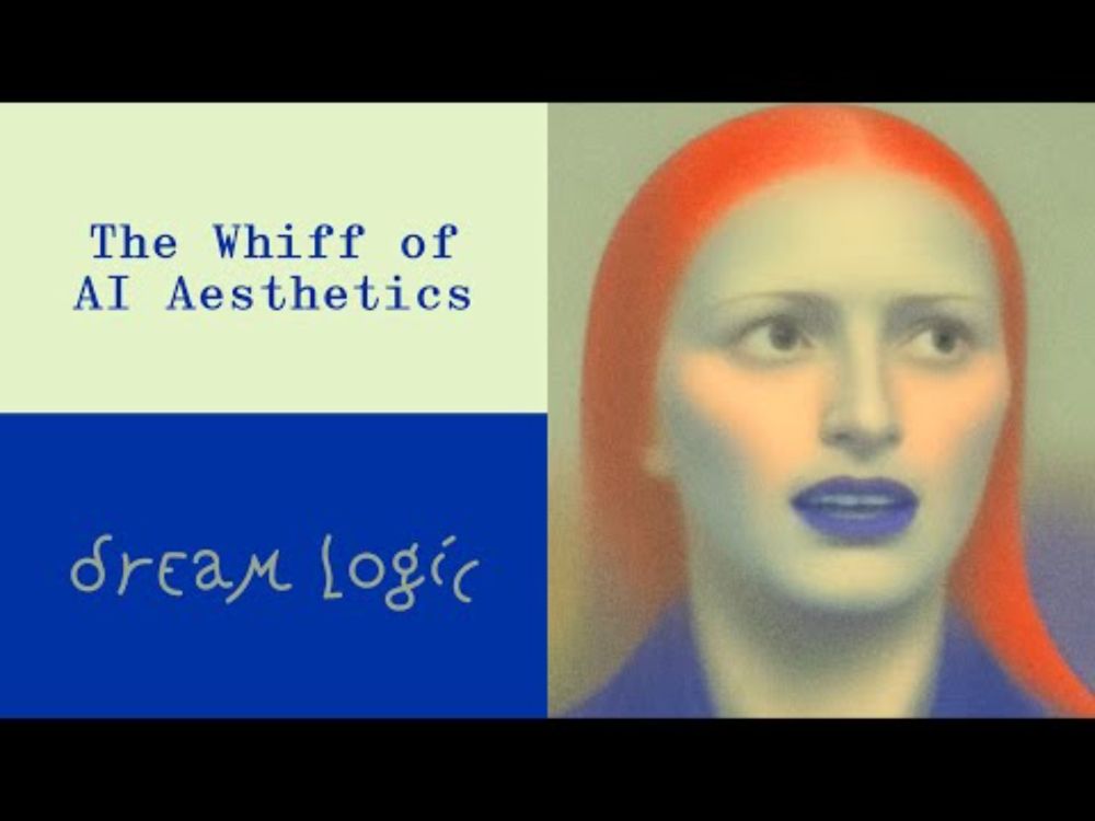 The Whiff of AI Aesthetics: Dream Logic Episode 1