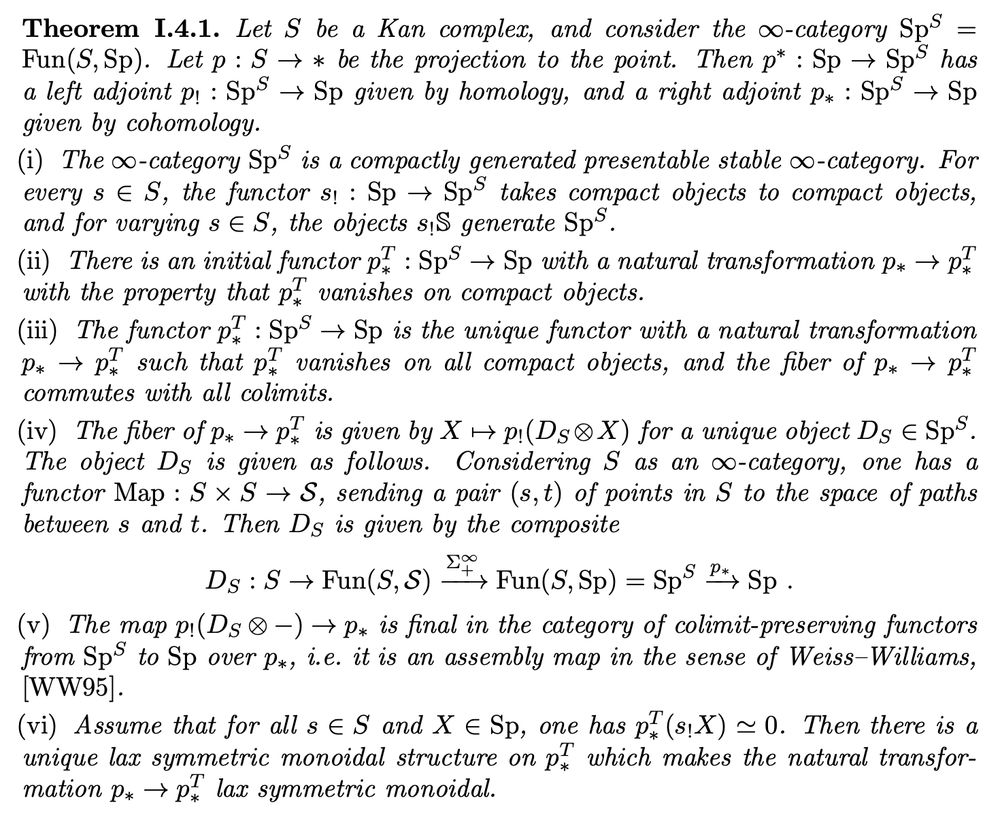 Theorem I.4.1 of https://arxiv.org/abs/1707.01799 giving an infinity-categorical universal property for Tate cohomology.