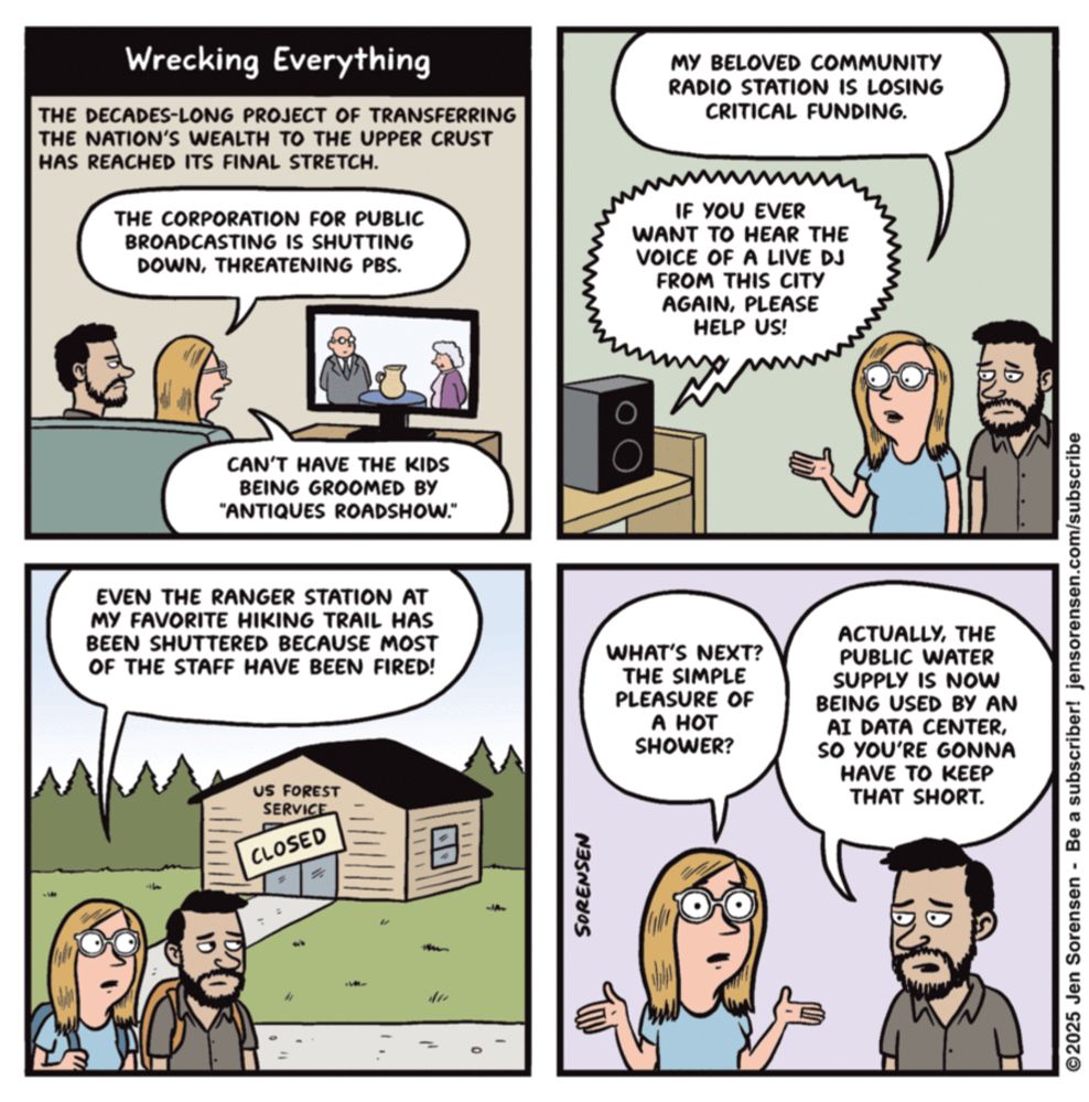 Read Jen Sorensen—a comic strip by creator Jen Sorensen—for today, August 6, 2025, and check out other great comics, too!