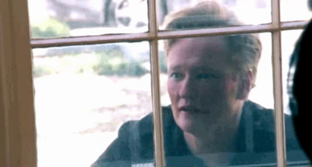 Conan O Brien Window GIF