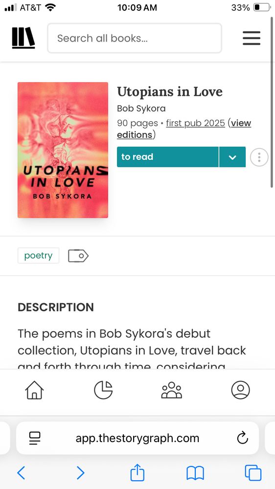 image of the story graph page for my book Utopians in Love 