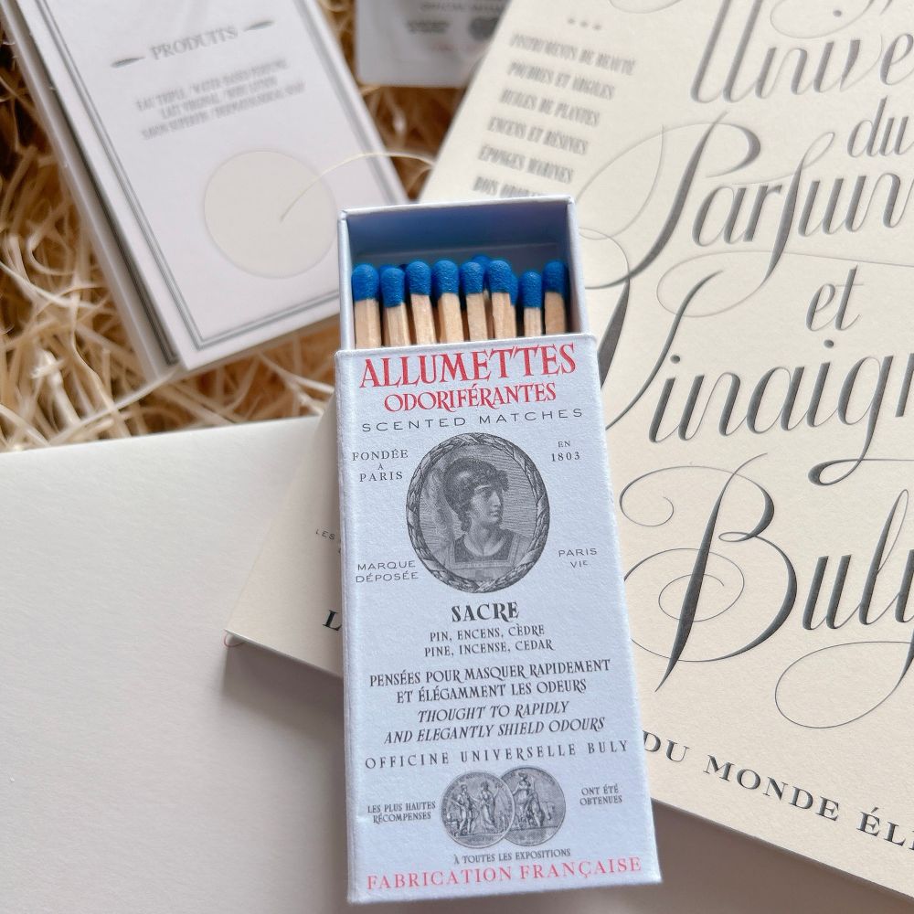 ビュリーのマッチ

アリュメット・パルフュメ　サクル