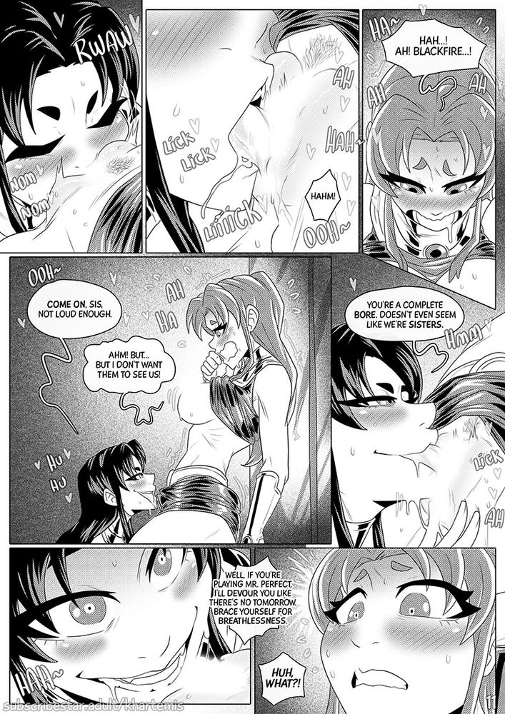 Starfire & Blackfire: Fires Of Tamaran (11)!
Blackfire is showing the true villain she is! 😈