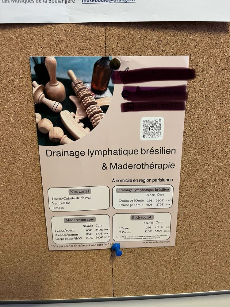 Image de drainage lymphatique et de maderotherapie 
