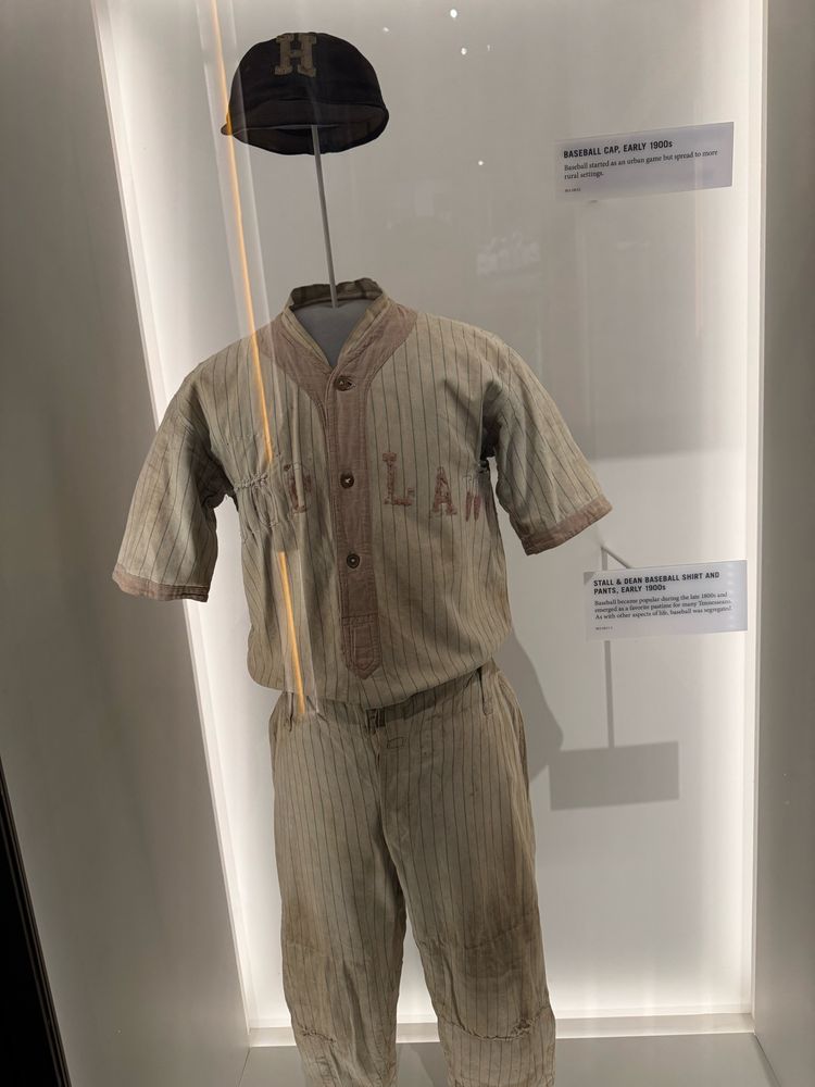 Vintage baseball uniform