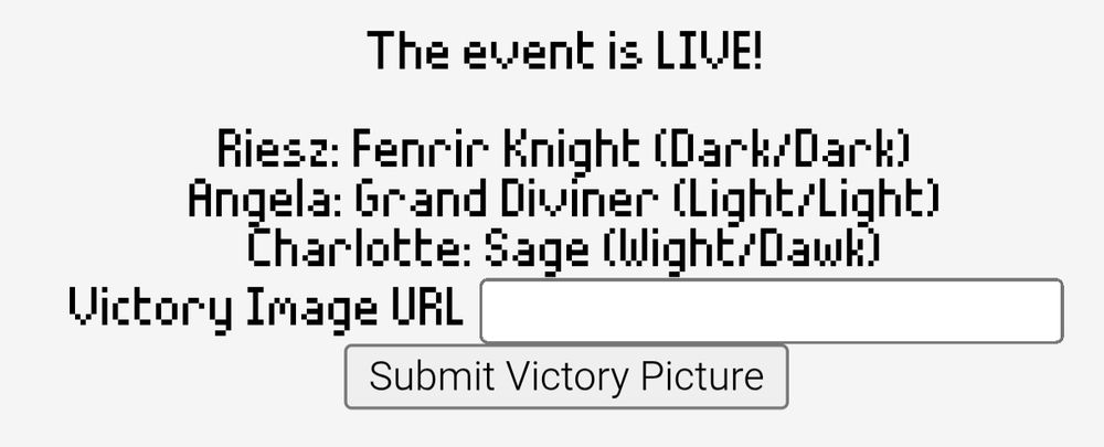 Results of the SD3/Trials of Mana job fiesta, with Riesz as Fenrir Knight (dark/dark), Angela as Grand Diviner (light/light) and Charlotte as Sage (light/dark)