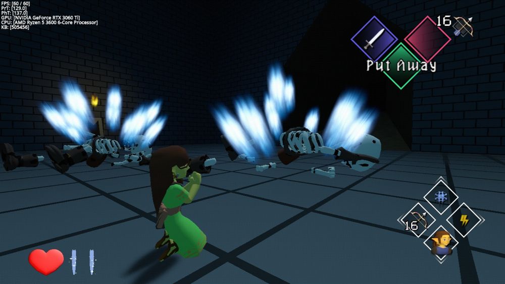 Aria finds faith in skeletons