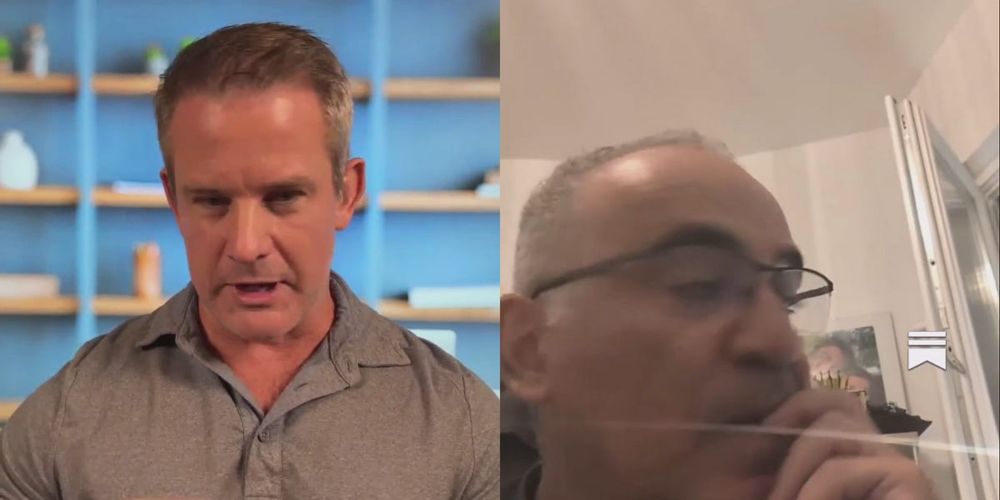 A recording from Adam Kinzinger's live video