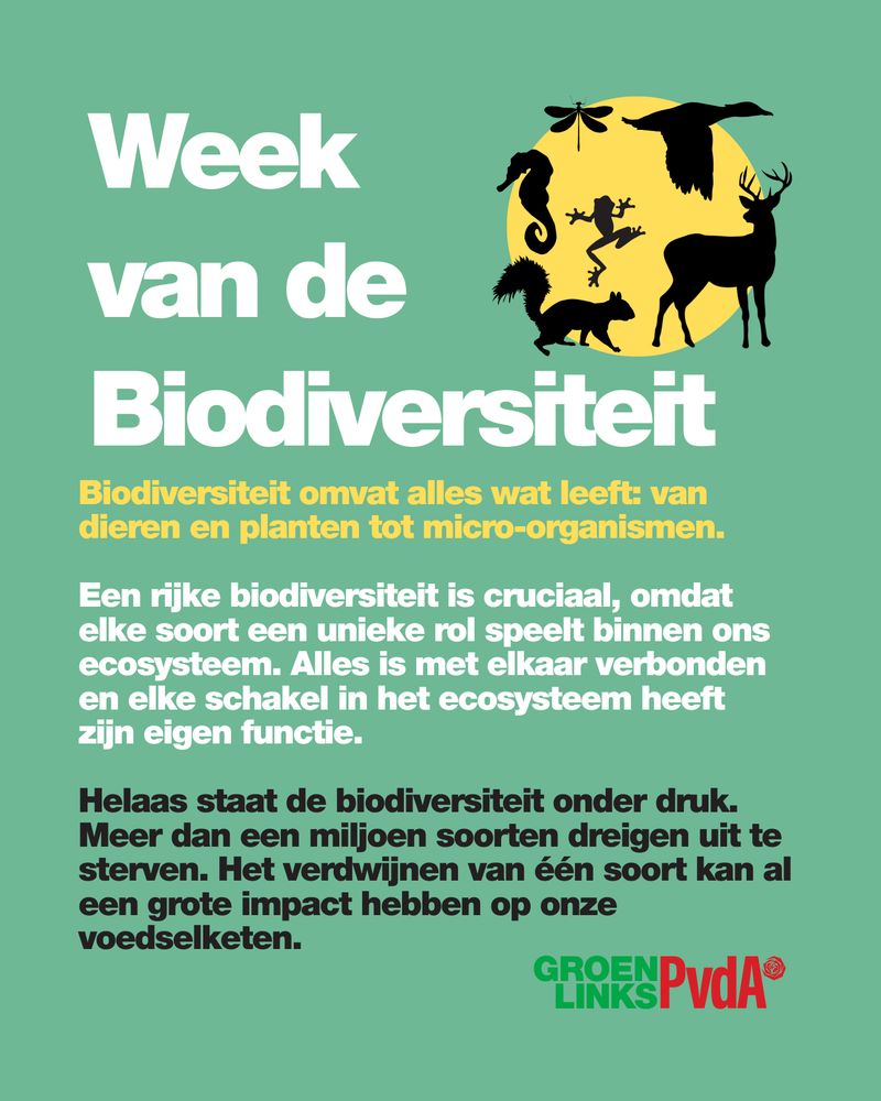 Illustraties van Biodiversiteit en gedeelte tekst van artikel die via de link te bezoeken is