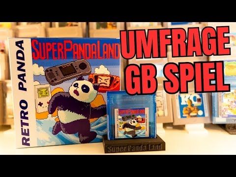 Physische Version meines eigenen Game Boy Spieles Super Panda Land!