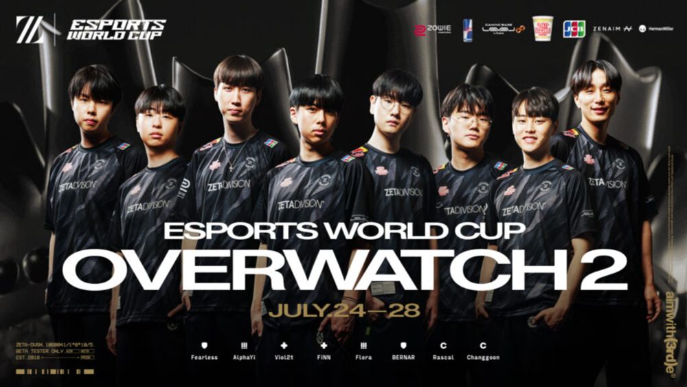 OVERWATCH部門 – 『Esports World Cup 2024』に出場｜NEWS｜ZETA DIVISION®