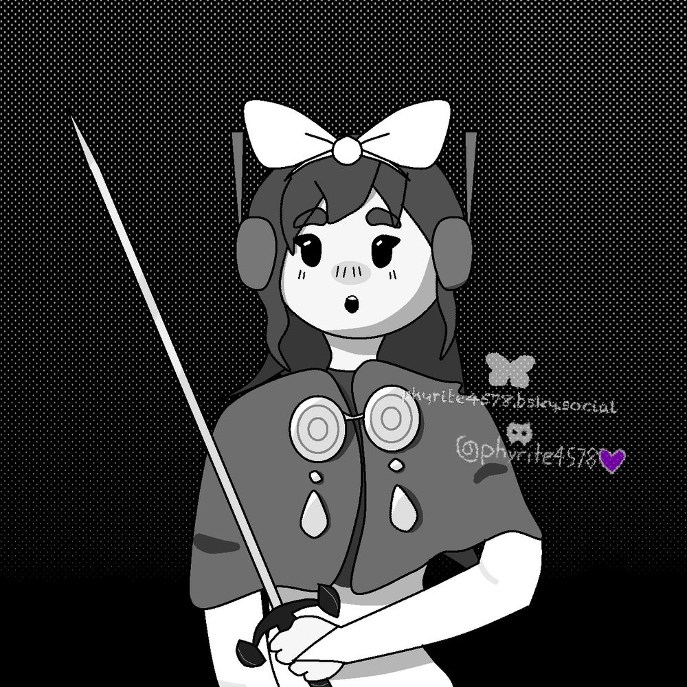 A friend’s persona as Mirabelle from the game in stars and time.