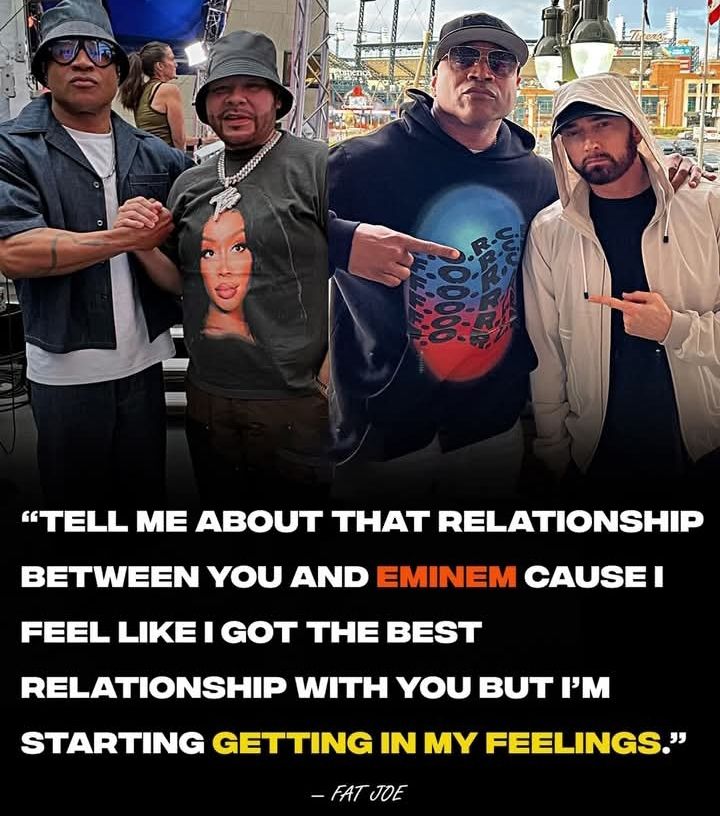 Hip-Hop Legends Fat Joe and LL Cool J Spill the Tea on Their Complex Relationship with Eminem in Explosive New Episode of "Fat Joe Talks" on STARZ!