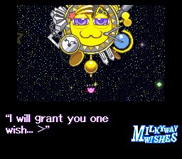 Galactic Nova from Kirby Super Star, who is a planet-sized clockwork mechanism.