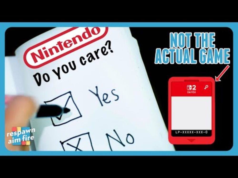 Nintendo Asks About Game Key Cards | RAF 401