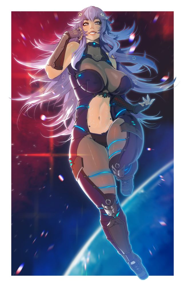 Stunning art of Edgee's 2.0 model, drawn by Scribblesquab!