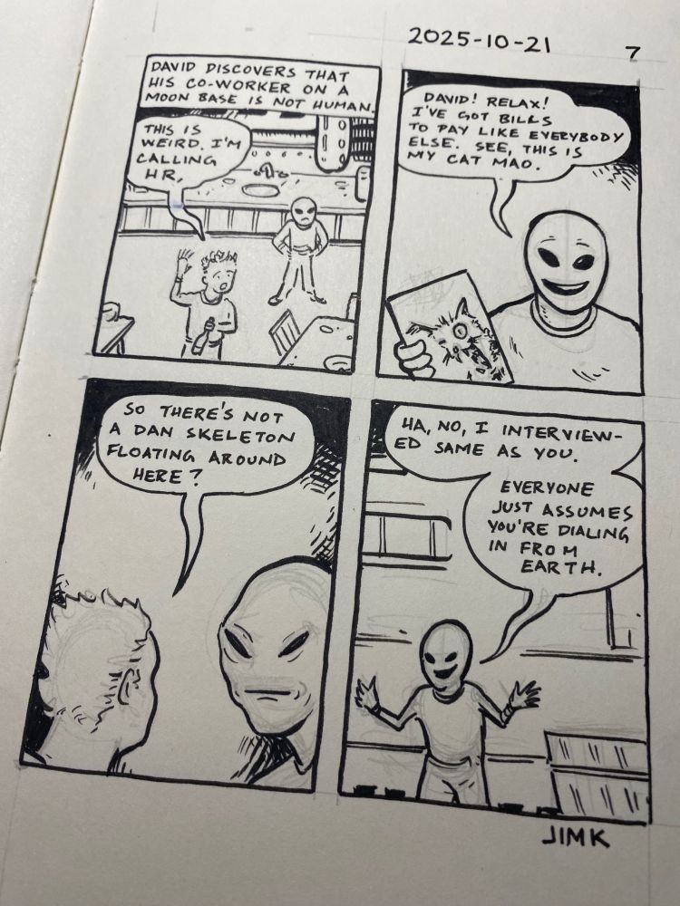 An alien argues his humanity 