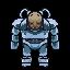 Animated gif of a cyborg 