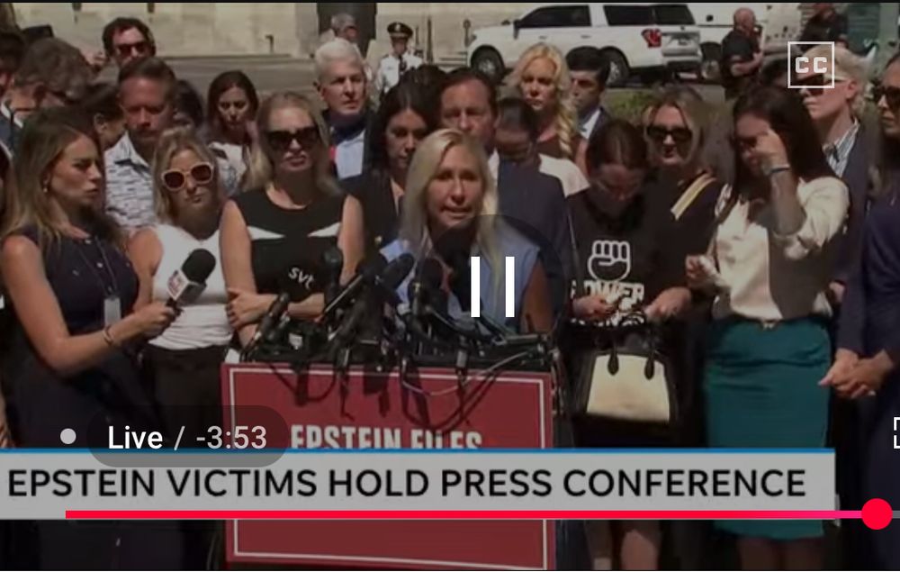 Marjorie Taylor Greene not being an idiot at the Survivors’ Presser