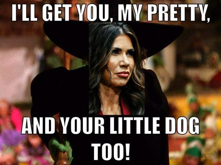 Kristi Noem will get her pretties & their little dog too 