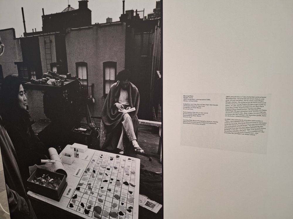 Yoko Ono sold Mornings - past, present, future.