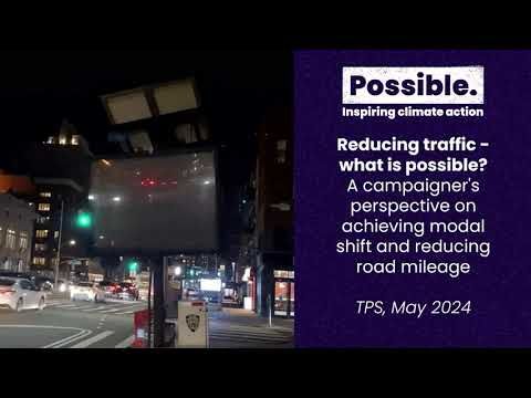 Reducing Traffic – what is Possible?