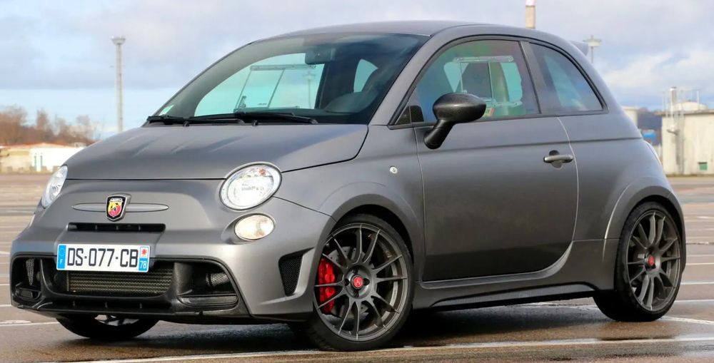 La Fiat 500 Abarth 695 Polopopo truc