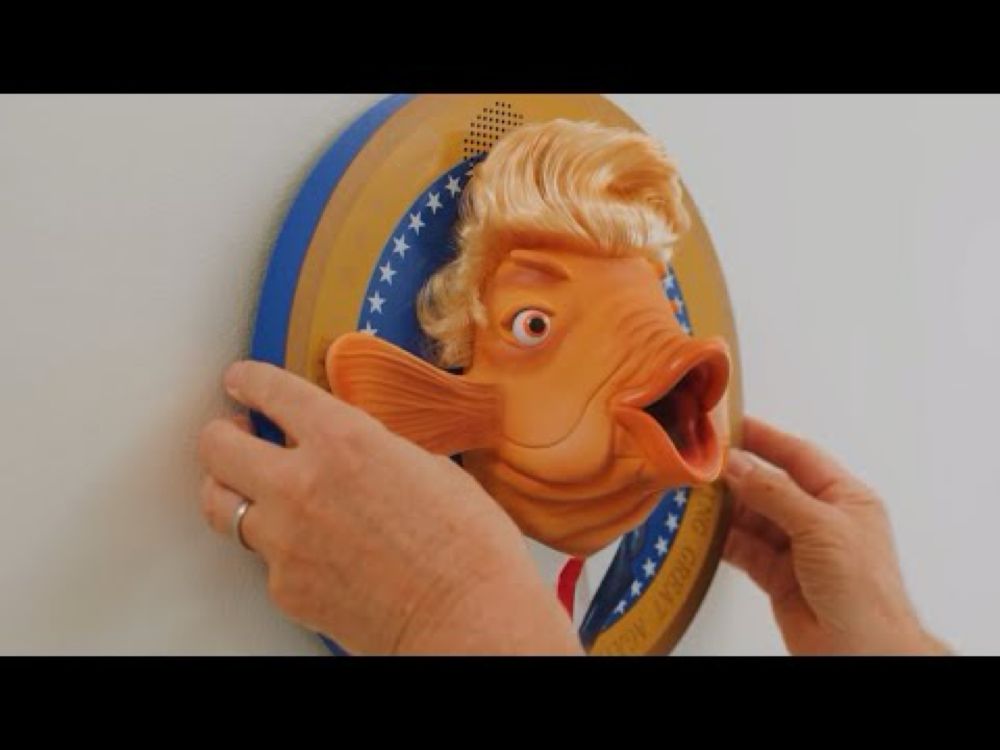 Trumpy Trout (real ad running on Newsmax)