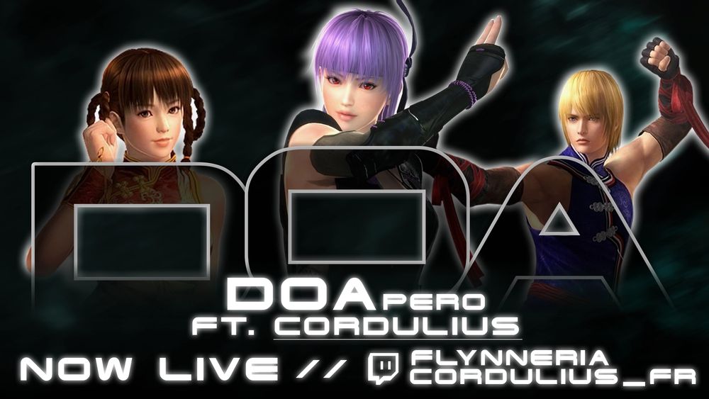 Live on : twitch.tv/flynneria // twitch.tv/cordulius_fr (ง •̀_•́)ง
