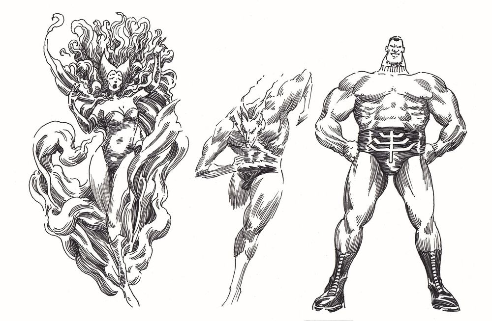 The Brotherhood/Freedom Force by Carlos Dearmas 