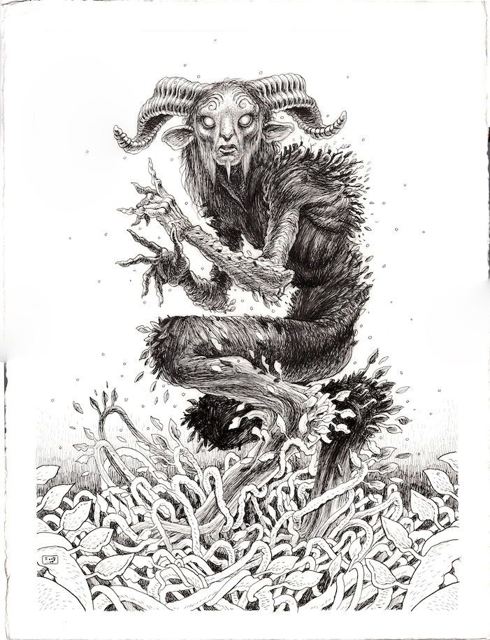 Pan's Labyrinth by Ian Bertram