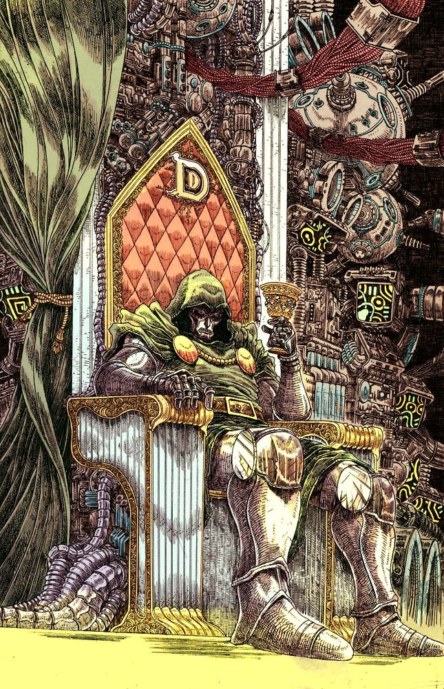 Doctor Doom by James Stokoe, colors by me