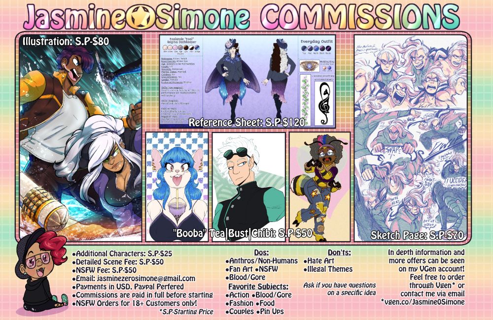 Commission Info sheet