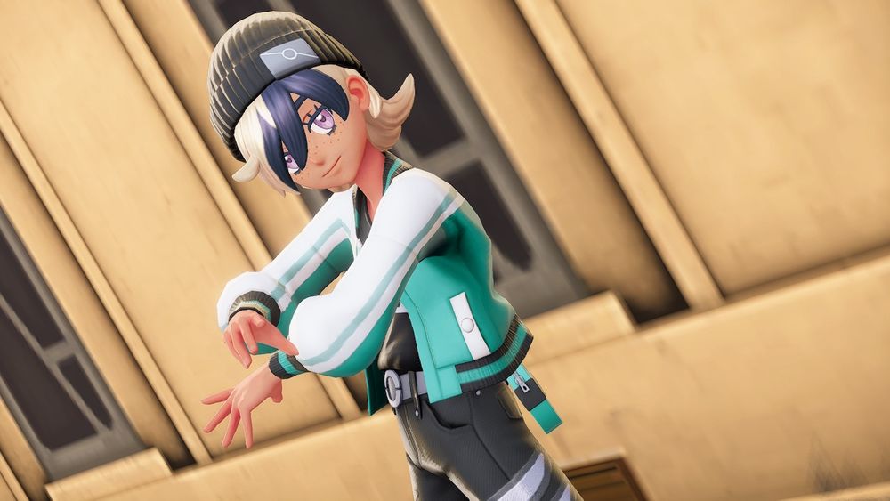 Customized characters in pokemon za