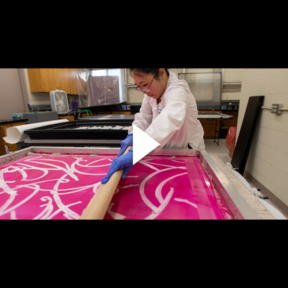 Video: Screen Printing with Melanin