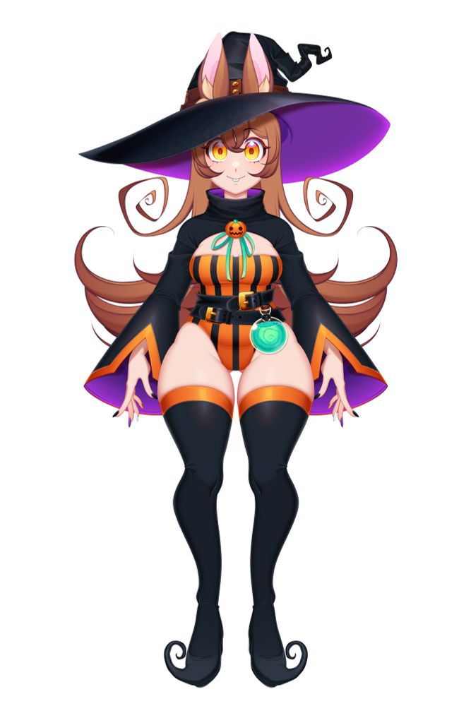 Spooki bunny witch vtuber