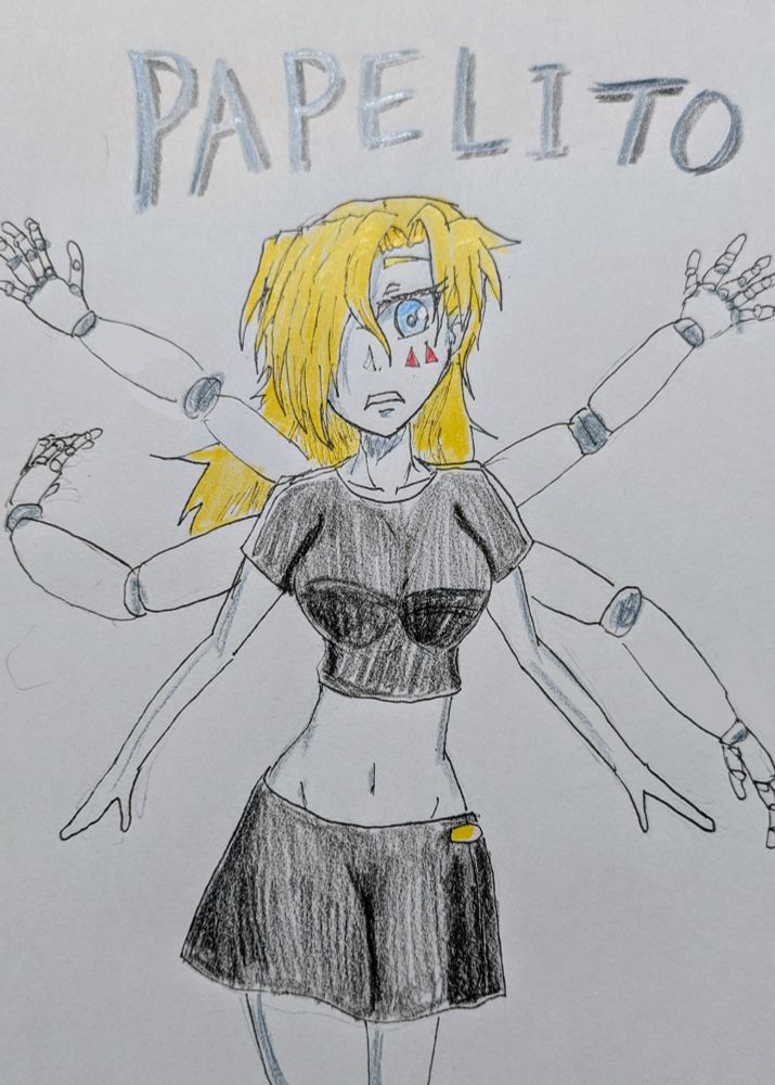 パペリト∶ペドフェリアの記憶から生まれた獄落。身長190cm