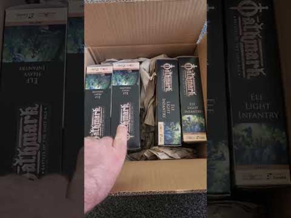 A delivery, for my Bright Elves. #warhammer #warhammerfantasy #highelves #wargaming