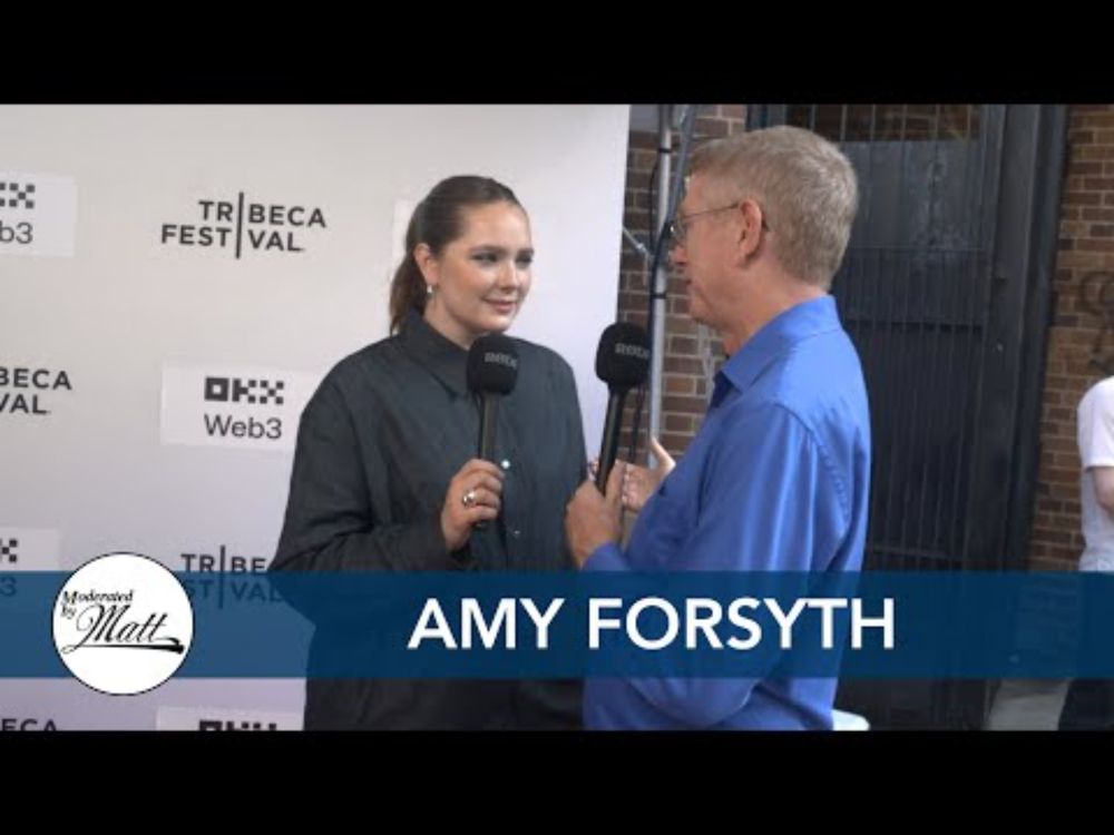 Moderated by Matt: Westhampton with Amy Forsyth (actress)