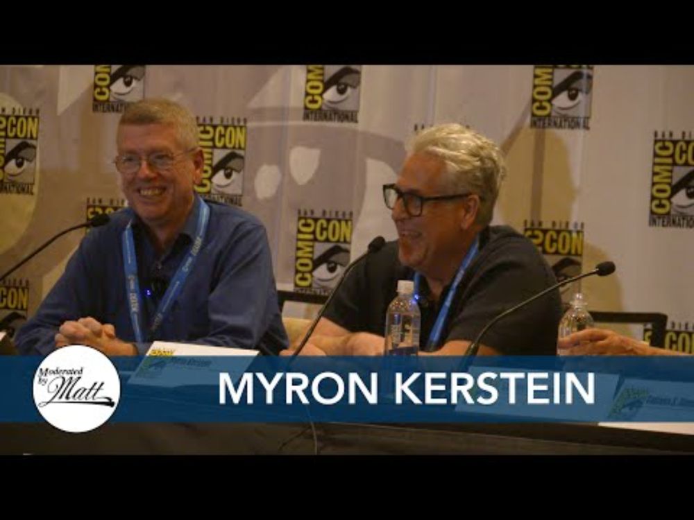 Moderated by Matt: Wicked with editor Myron Kerstein talking "Defying Gravity" scene at Comic Con