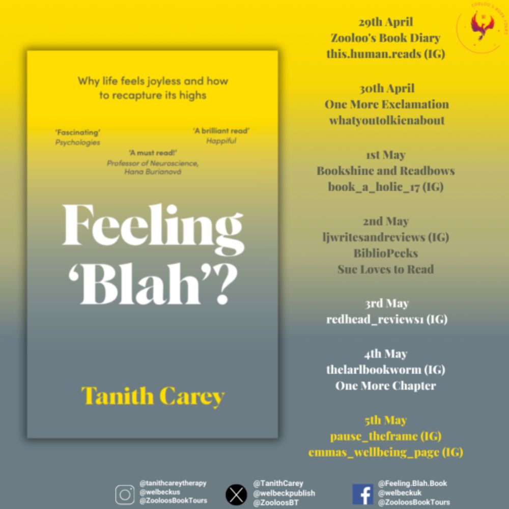 Blog Tour: Feeling ‘Blah’ – Tanith Carey