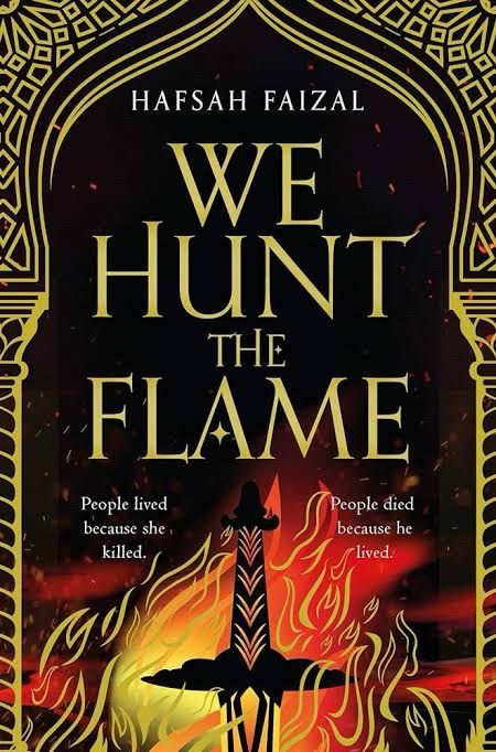 The cover of We Hunt the Flame by Hafsah Faizal
