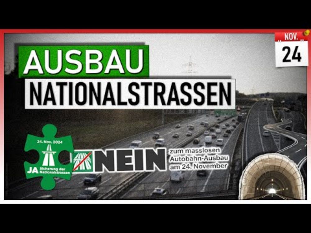 Ausbau Nationalstrassen | Volksabstimmung, 24. November 2024