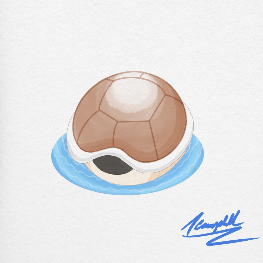 Squirtle illustration.