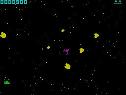 It's just you, the planetoids, and the alien spaceship.