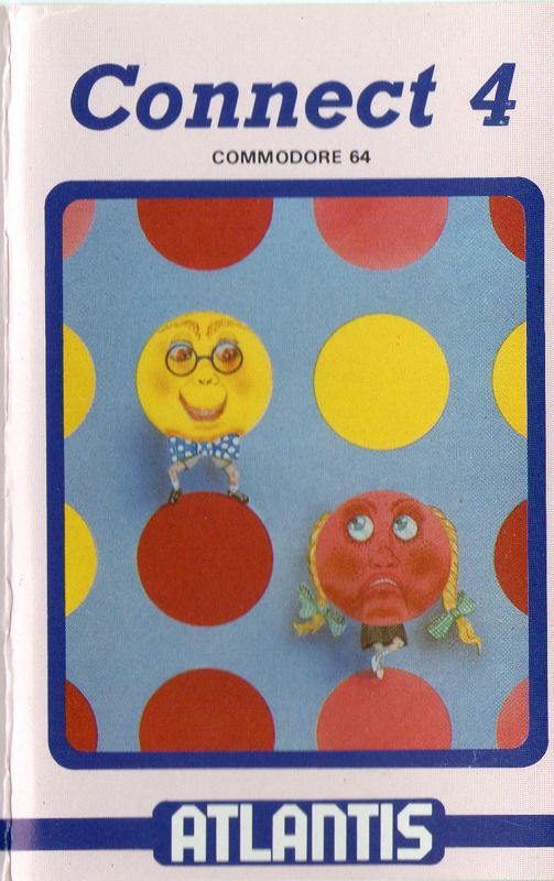 Front cover from the game Connect 4 for Commodore 64