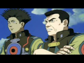 Ken and his boss, completely re-done in crisp anime :)